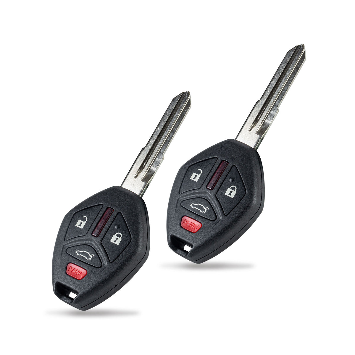 Keyless2Go Car Remote Fob Replacementfor Mitsubishi OUCG8D-620M-A with Wide Right-Blade fits 2008 2009 2010 2011 2012 Galant Eclipse