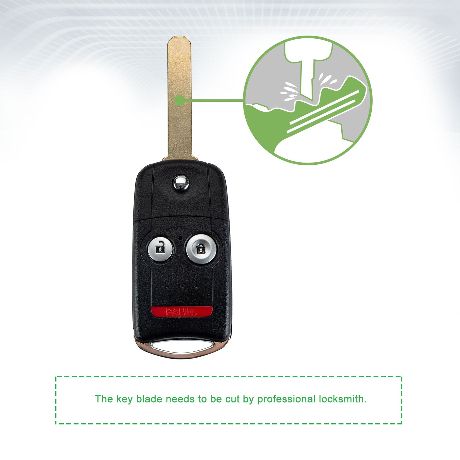 Lots of 10 Remote Car Key Fob Replacement for N5F0602A1A fits 2007 2008 2009 2010 2011 2012 2013 Acura RDX MDX