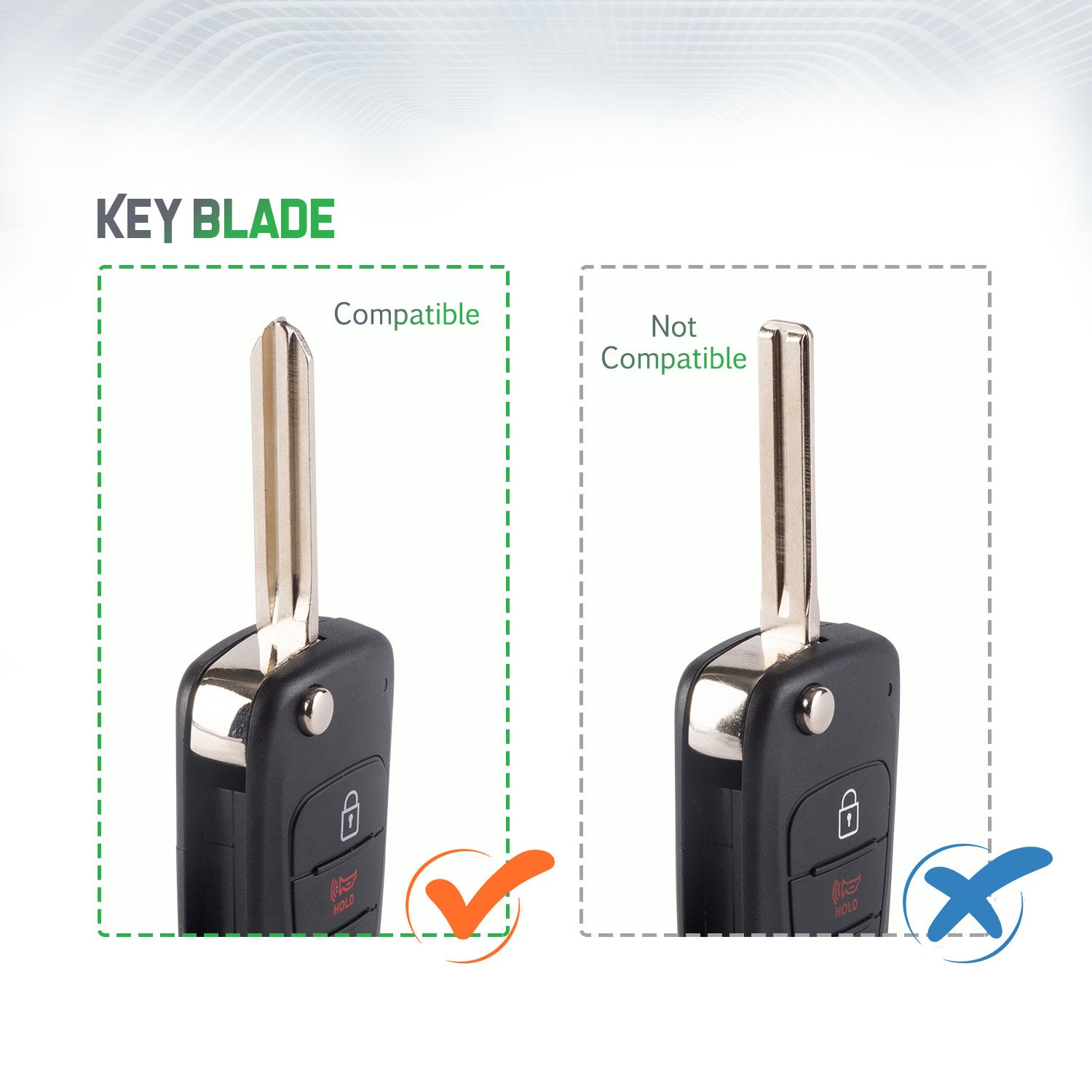 Extra-Partss Remote Car Key Fob Replacement for Kia NYOSEKSAM11ATX TQ8-RKE-3F02 fits 2010 2011 2012 2013 Soul