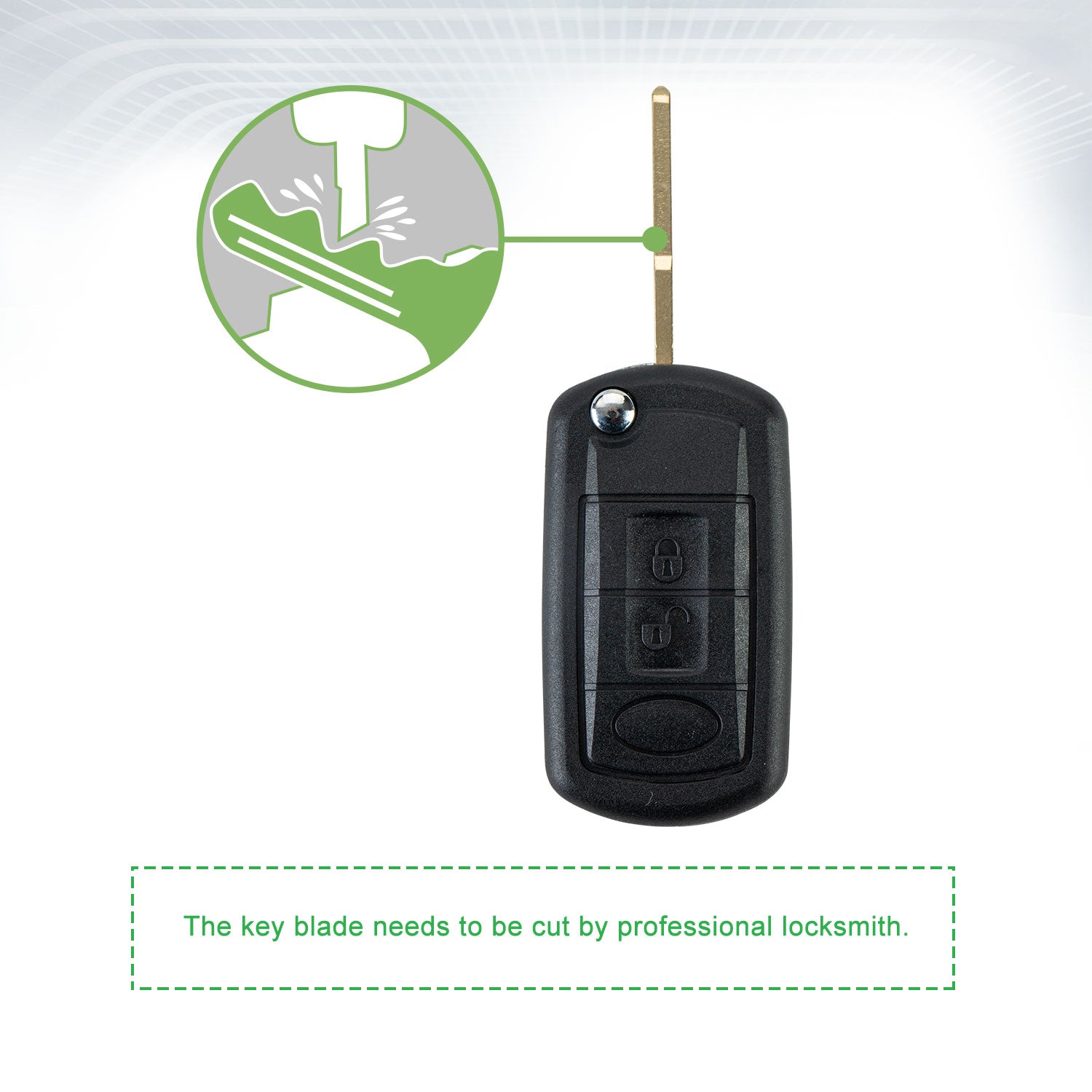 Lots of 5 Extra-Partss Remote Car Key Fob Replacement for Land Rover NT8-15K6014CFFTXA fits 2005 2006 2007 2008 2009 LR3