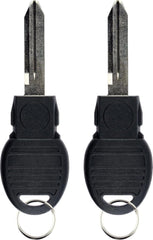 2 Keyless Option Replacement Keyless Entry Remote Uncut Blade Blank Insert for Smart Prox Key