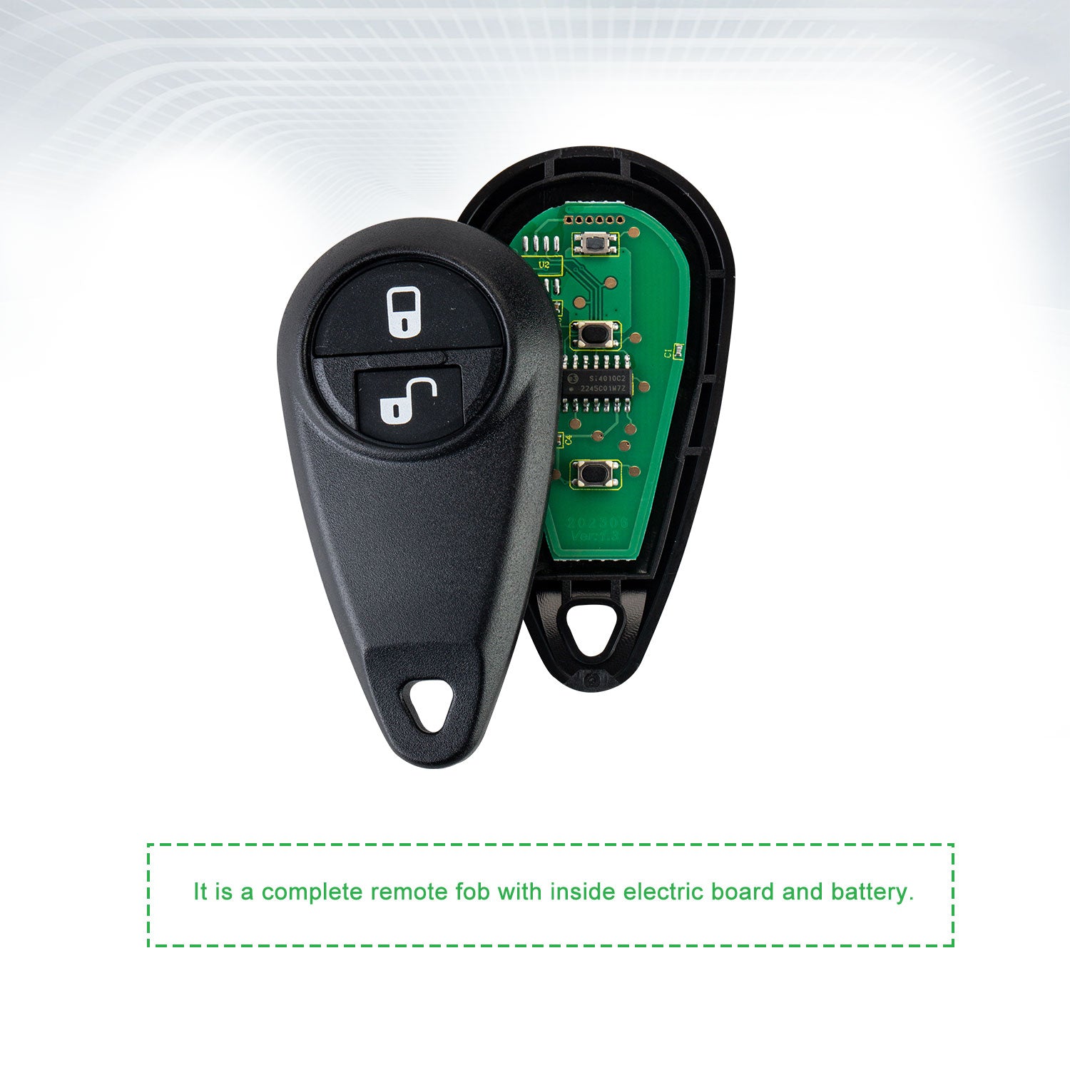 Lots of 10 Extra-Partss Remote Car Key Fob Replacement for Subaru NHVWB1U711 fits 2005 2006 2007 Impreza Forestor
