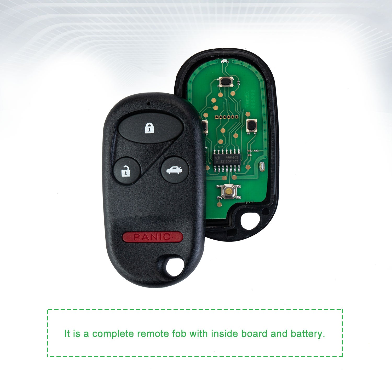 Lots of 10 Remote Car Key Fob Replacement for Honda A269ZUA101 fits 2003 2004 2005 2006 2007 Pilot