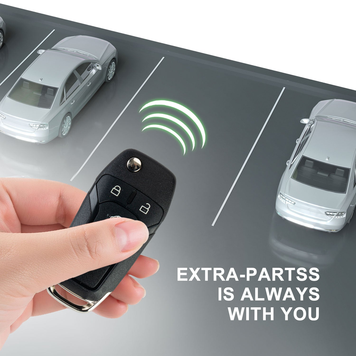 Lots of 5 Extra-Partss Remote Car Key Fob Replacement for Ford N5F-A08TAA 164-R8236 fits 2020 2021 Transit Connect