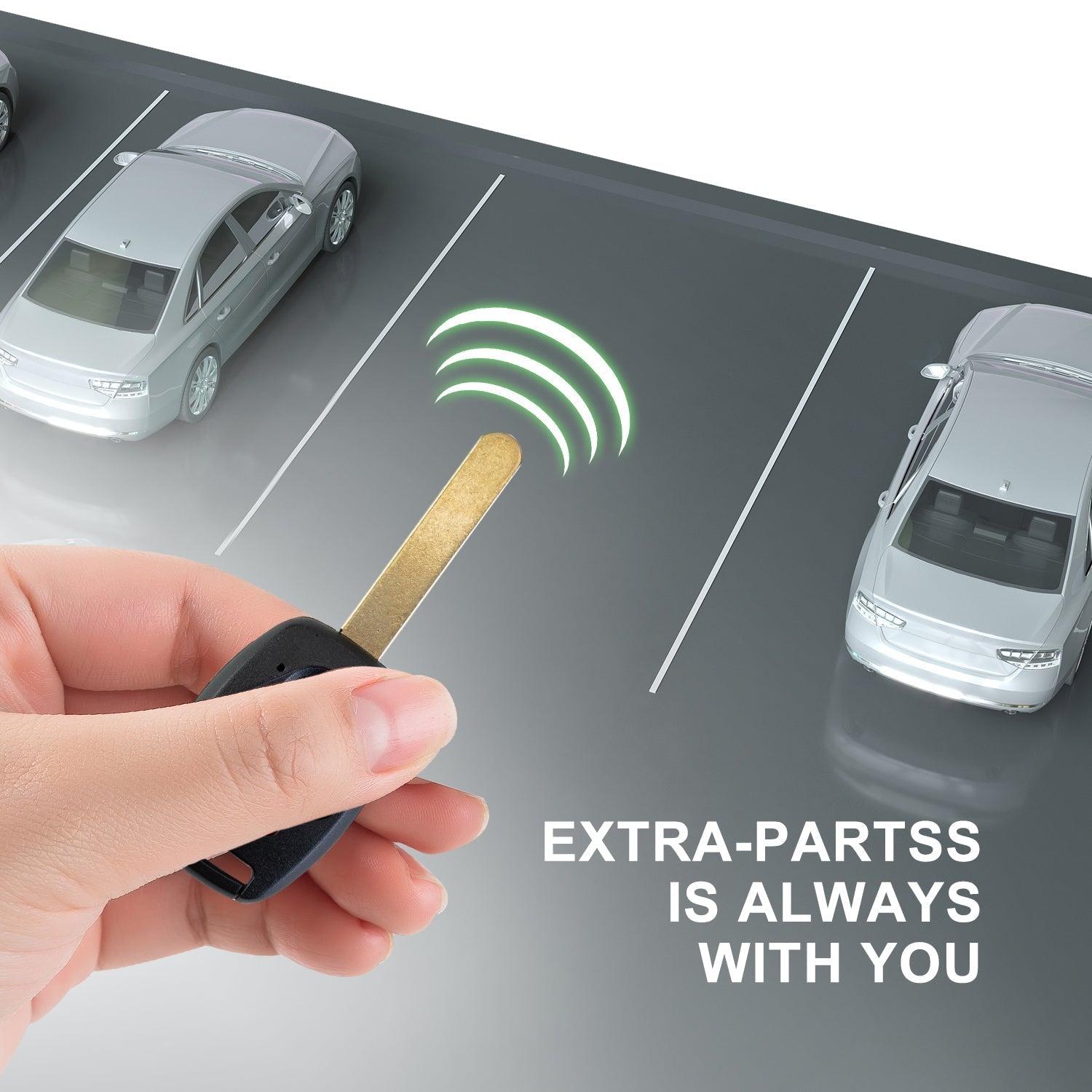Lots of 10 Extra-Partss Remote Car Key Fob Replacement for Honda N5F-S0084A fits 2006 2007 2008 2009 2010 2011 Civic EX SI