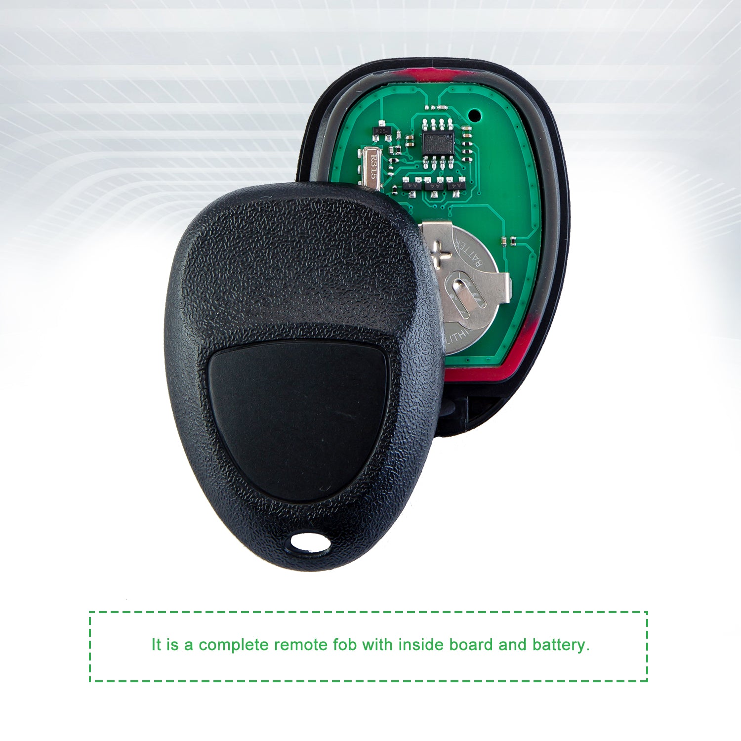 Extra-Partss Car Remote Fob Replacement for OUC60270 15913427 fits 2007 2008 2009 2010 2011 2012 2013 2014 Chevy Tahoe Suburban