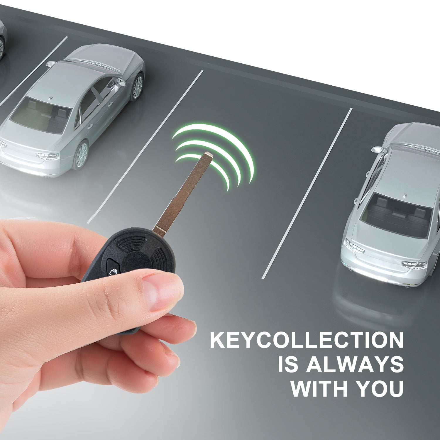 Lots of 10 Keyless2Go Remote Car Key Fob Replacement for Ford OUCD6000022 164-R8007 fits 2012 2013 2014 2015 2016 Escape