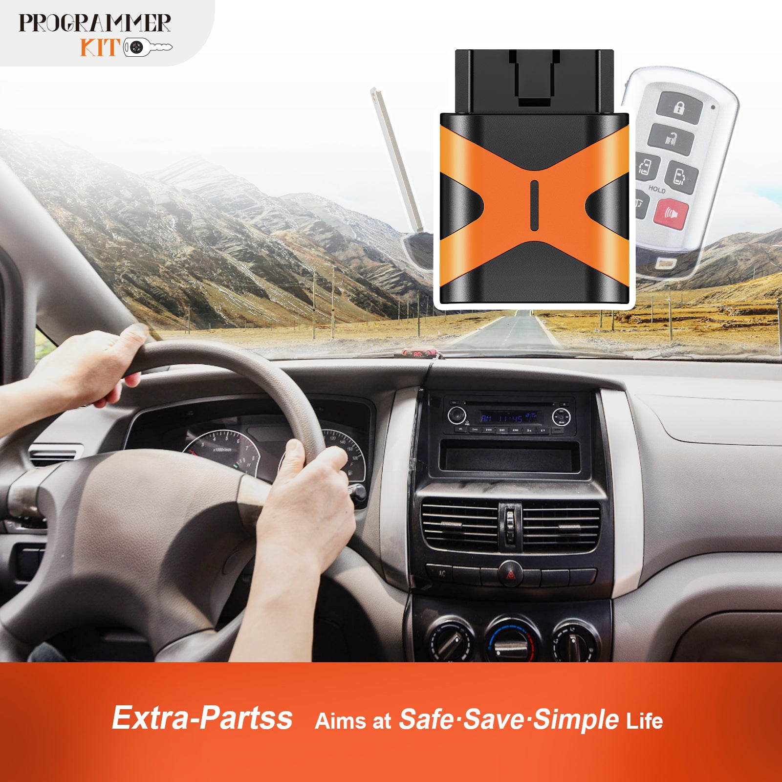 Extra-Partss OBD DIY Programmer and Smart Car Key Bundles for Toyota HYQ14ADR 271451-5691 Board fits Sienna 2011 2012 2013 2014 2015 2016 2017 2018 2019