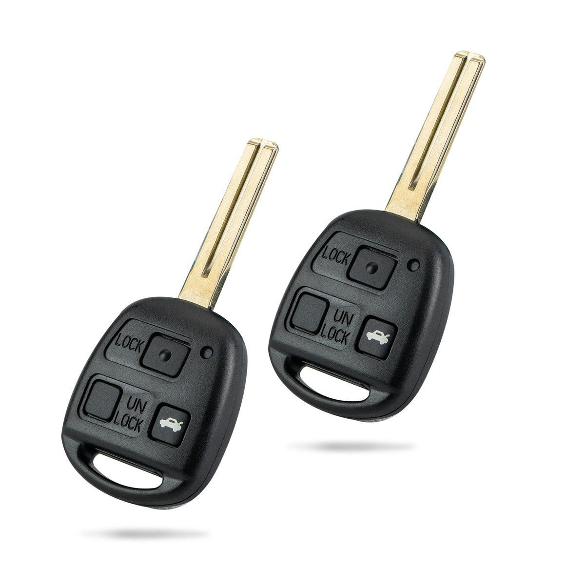 KeyCollection Remote Car Key Fob Replacement for Lexus HYQ1512V 89785-50031 fits 2002 2003 2004 2005 IS300 GS430