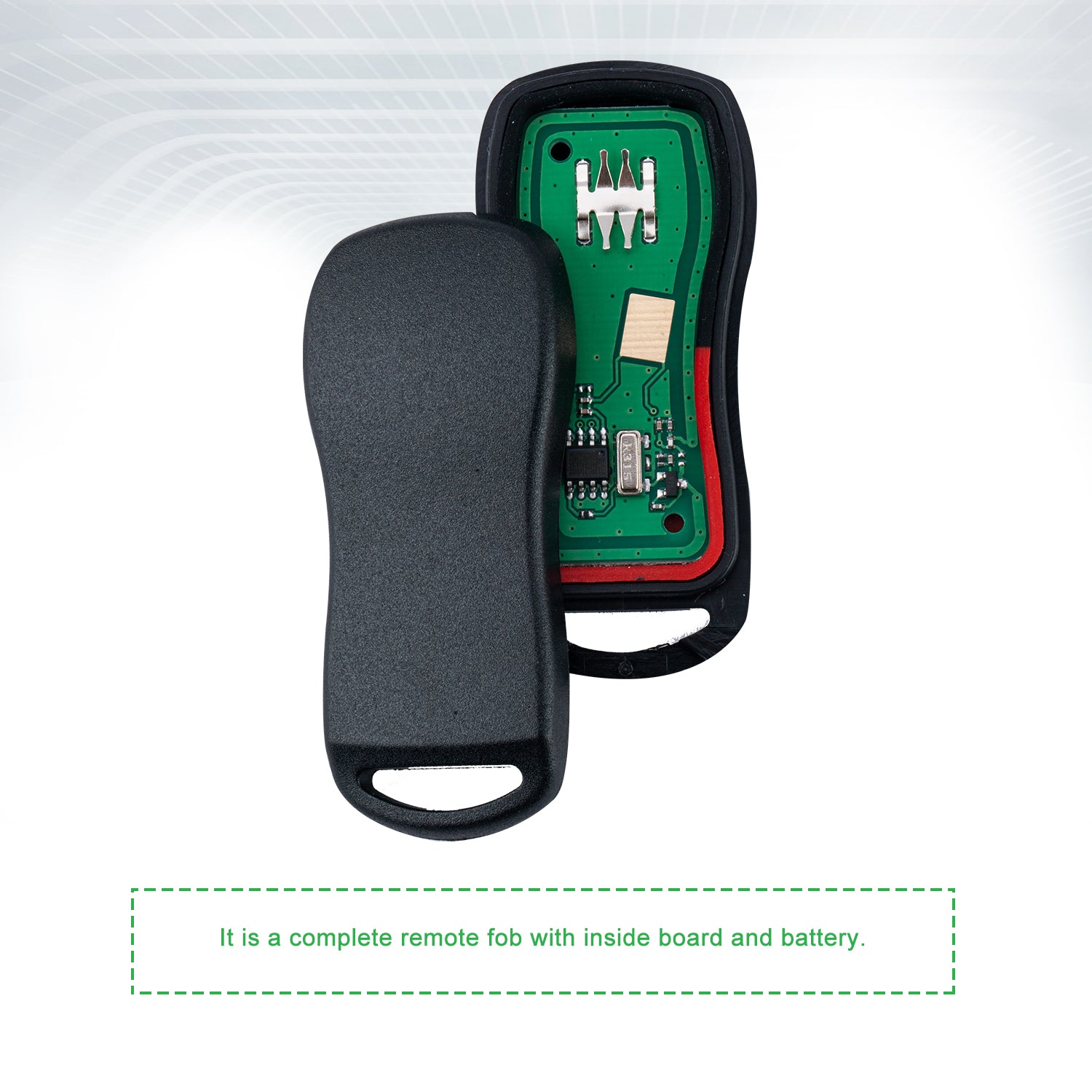 Key Fob Keyless Entry Remote fits Nissan Frontier Armada Murano Pathfinder Quest Sentra Titan Versa Xterra/Infiniti QX4 FX35 FX45 (KBRASTU15)