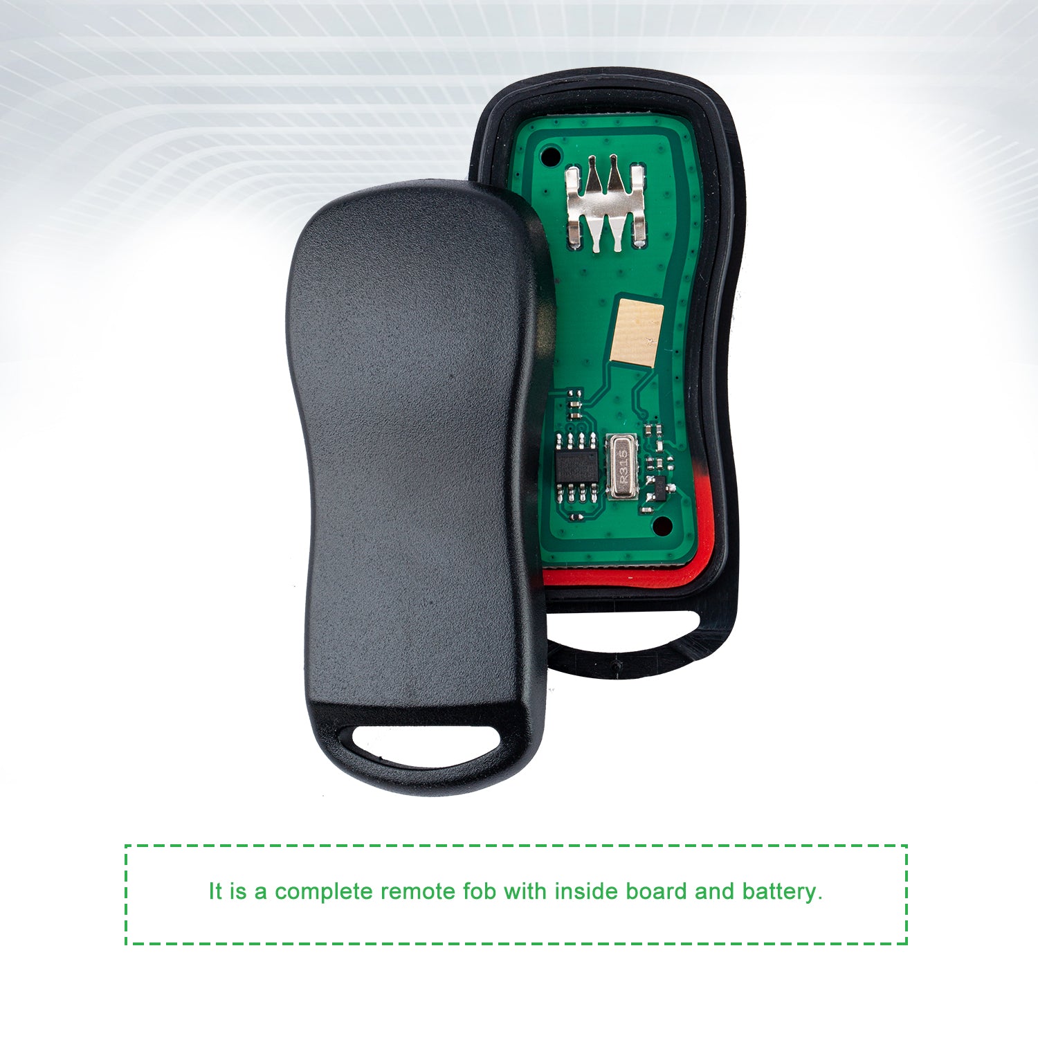 Extra-Partss Keyless Entry Remote Car Key Fob Replacement for Nissan Infiniti KBRASTU15 CWTWB1U821 4 Button 315Mhz