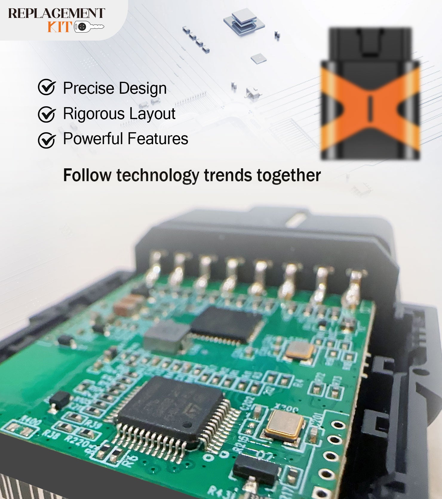 Extra-Partss Simple Key Replacement for Nissan KBRASTU15 + 46 Chip Key fits Titan 2004 2005 2006 2007 2008 2009 2010 2011 2012 2013 2014 2015 (3 Button)