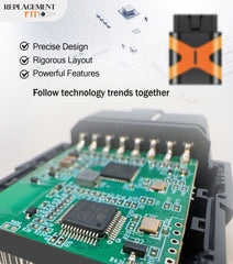 Extra-Partss Simple Key Replacement for Nissan KBRASTU15 + 46 Chip Key fits Titan 2004 2005 2006 2007 2008 2009 2010 2011 2012 2013 2014 2015 (3 Button)