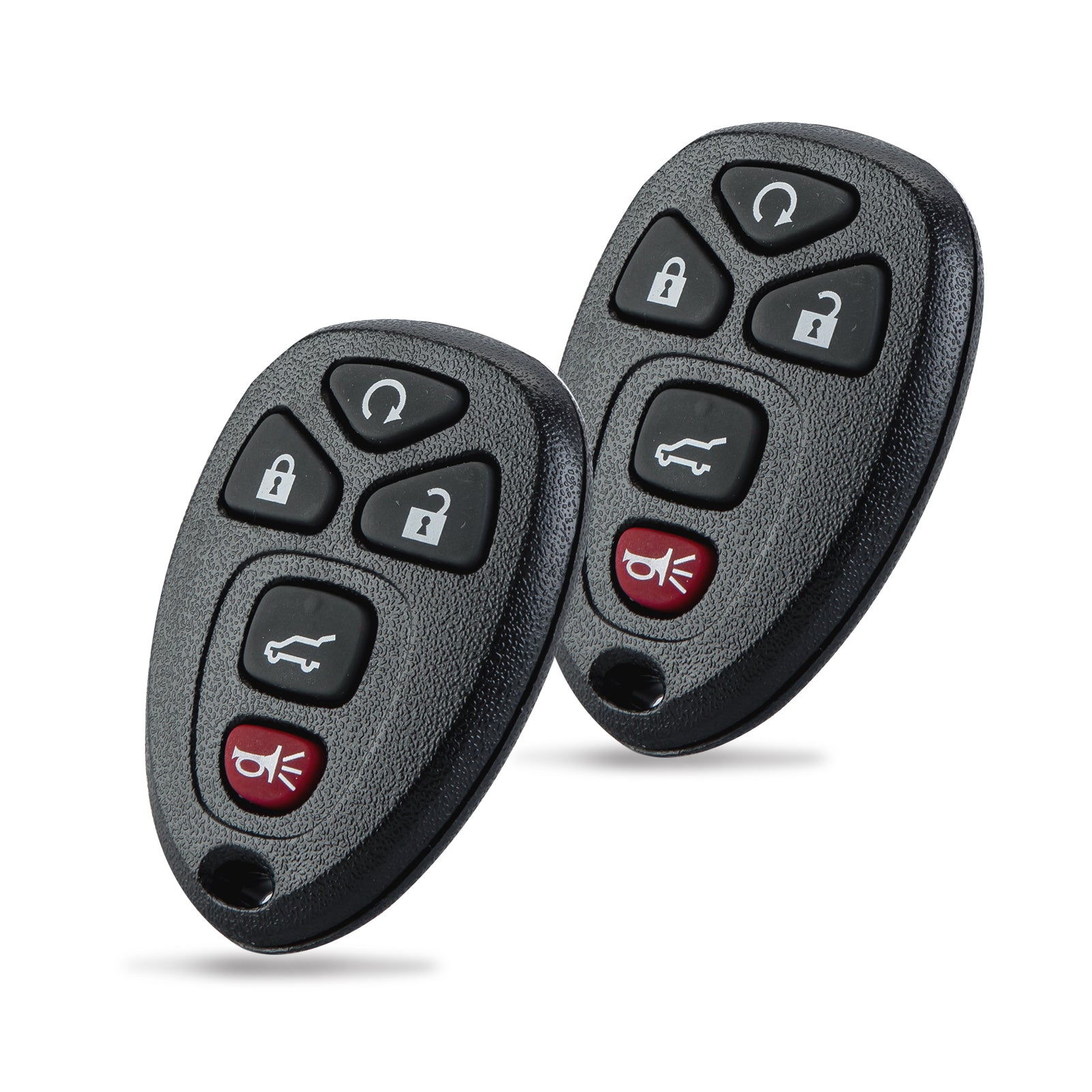 Extra-Partss Car Key Fob Replacement for Selected GM Chevy Keyless Entry 5 Button Remote OUC60270 22936101
